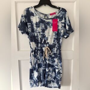 NWT Boutique Romper with Short-Sleeves with Shorts